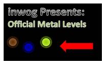 Poster of the Official Metal Levels by inwog.